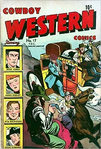 Cowboy Western Number Western Comic Book