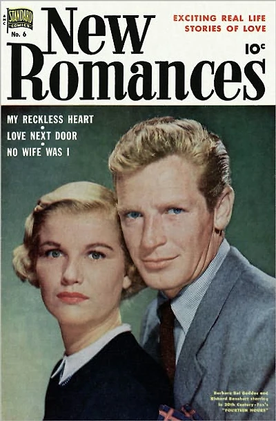 New Romances Number Love Comic Book