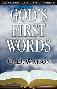 God's First Words