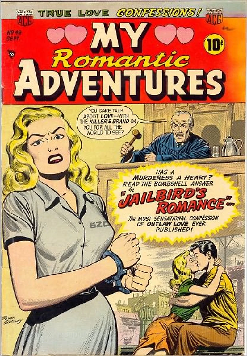 Romantic Adventures Number Love Comic Book