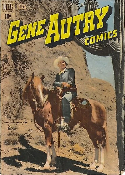 Gene Autry Comics Number Western Comic Book