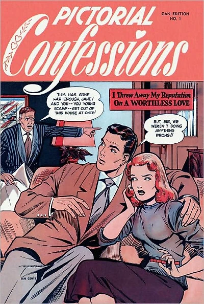 Pictorial Confessions Number 1 Love Comic Book