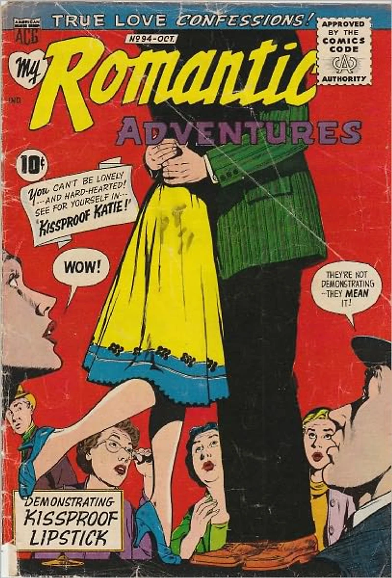 Romantic Adventures Number Love Comic Book