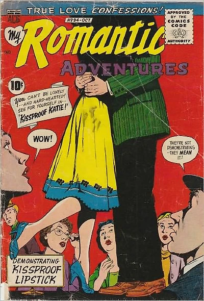 Romantic Adventures Number Love Comic Book