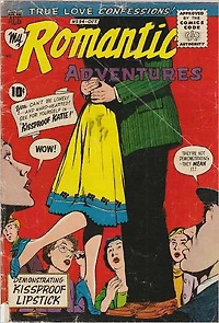 Romantic Adventures Number Love Comic Book