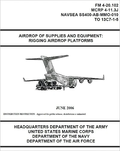 Field Manual FM 4-20.102 Airdrop of Supplies and Equipment: Rigging Airdrop Platforms June 2006 (MCRP 4-11.3J) US Army