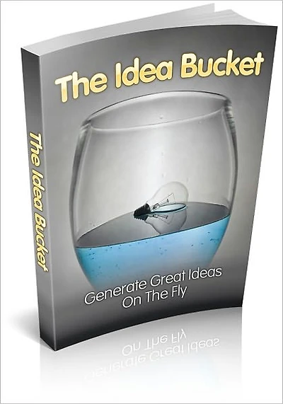 The Idea Bucket - Generate Great Ideas On The Fly! (Brand New)