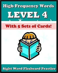 High Frequency Words - Practice Level 4 Sight Words: 46 Sight Words for Second Grade