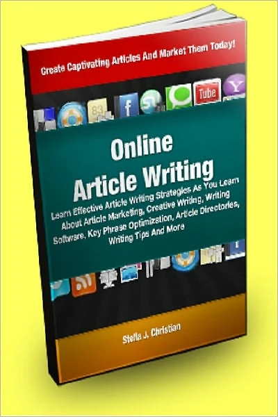 Online Article Writing; Learn Effective Article Writing Strategies As You Learn About Article Marketing, Creative Writing, Writing Software, Key Phrase Optimization, Article Directories, Writing Tips And More