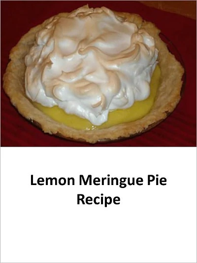 Lemon Meringue Pie Recipe