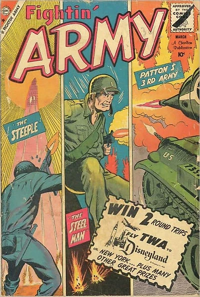 Fightin Army Number War Comic Book