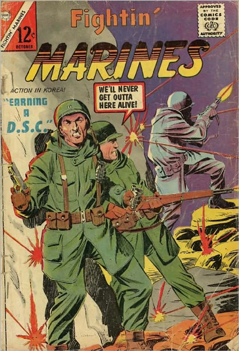 Fightin Marines Number 60 War Comic Book