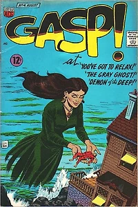 Gasp Number 4 Horror Comic Book