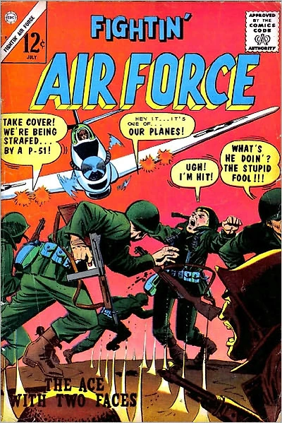 Fightin Air Force Number 49 War Comic Book