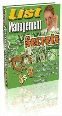 Higher Profit Margins - List Management Secrets