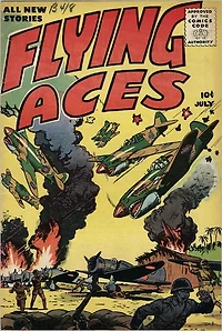 Flying Aces Number 1 War Comic Book