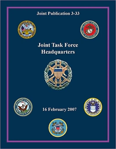 Joint Task Force Headquarters: Joint Publication 3-33