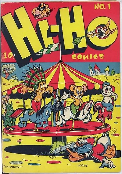 Hi Ho Comics Number Funny Comic Book