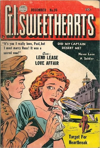 GI Sweethearts Number 36 Love Comic Book