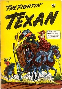 Fightin Texan Number 17 Western Comic Book