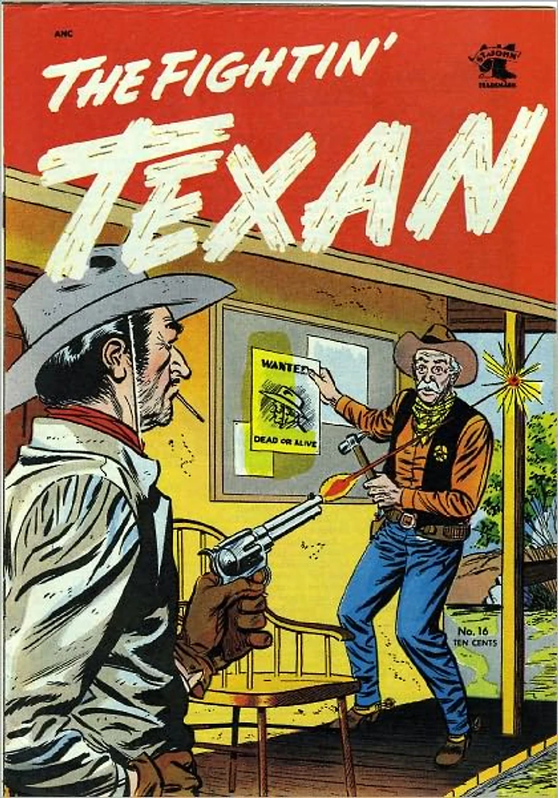 Fightin Texan Number 16 Western Comic Book