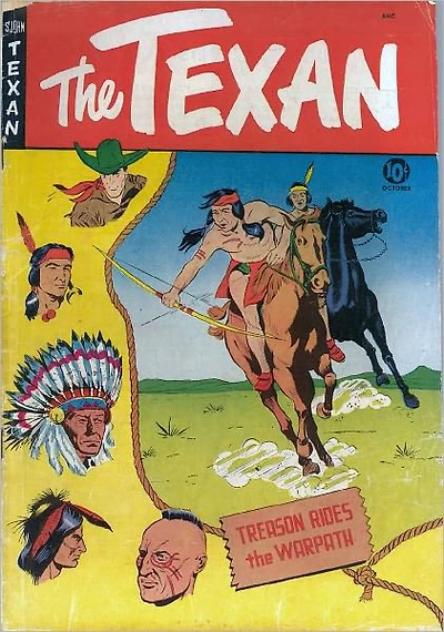 The Texan Number 10 Western Comic Book