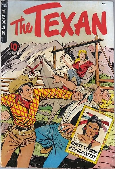 The Texan Number 9 Western Comic Book