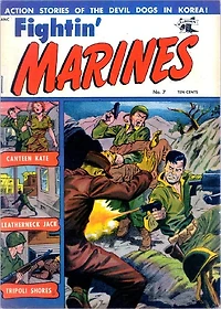 Fightin' Marines Number 7 War Comic Book