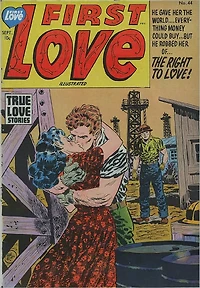 First Love Illustrated Number 44 Love Comic Book