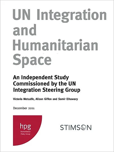 UN Integration and Humanitarian Space
