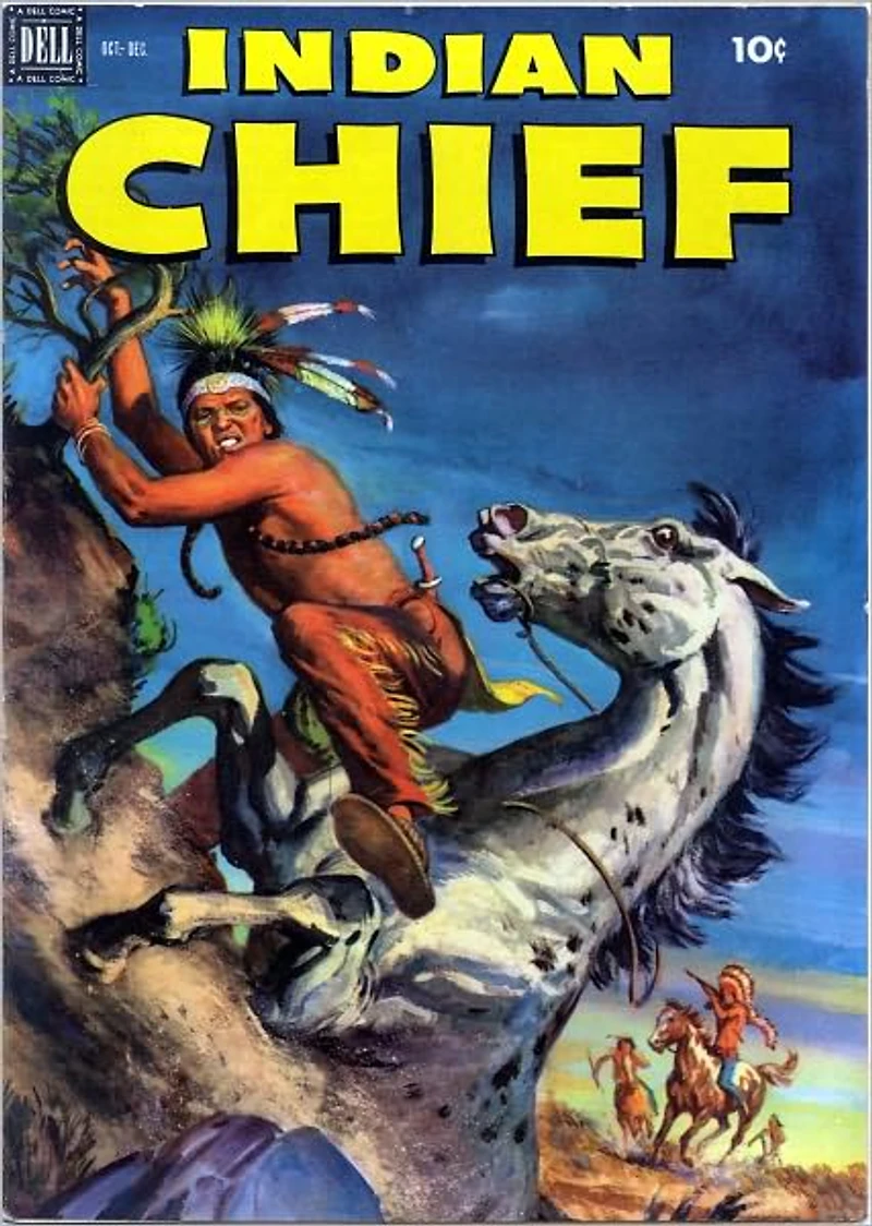 Indian Chief Number 8 Western Comic Book