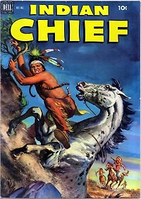 Indian Chief Number 8 Western Comic Book
