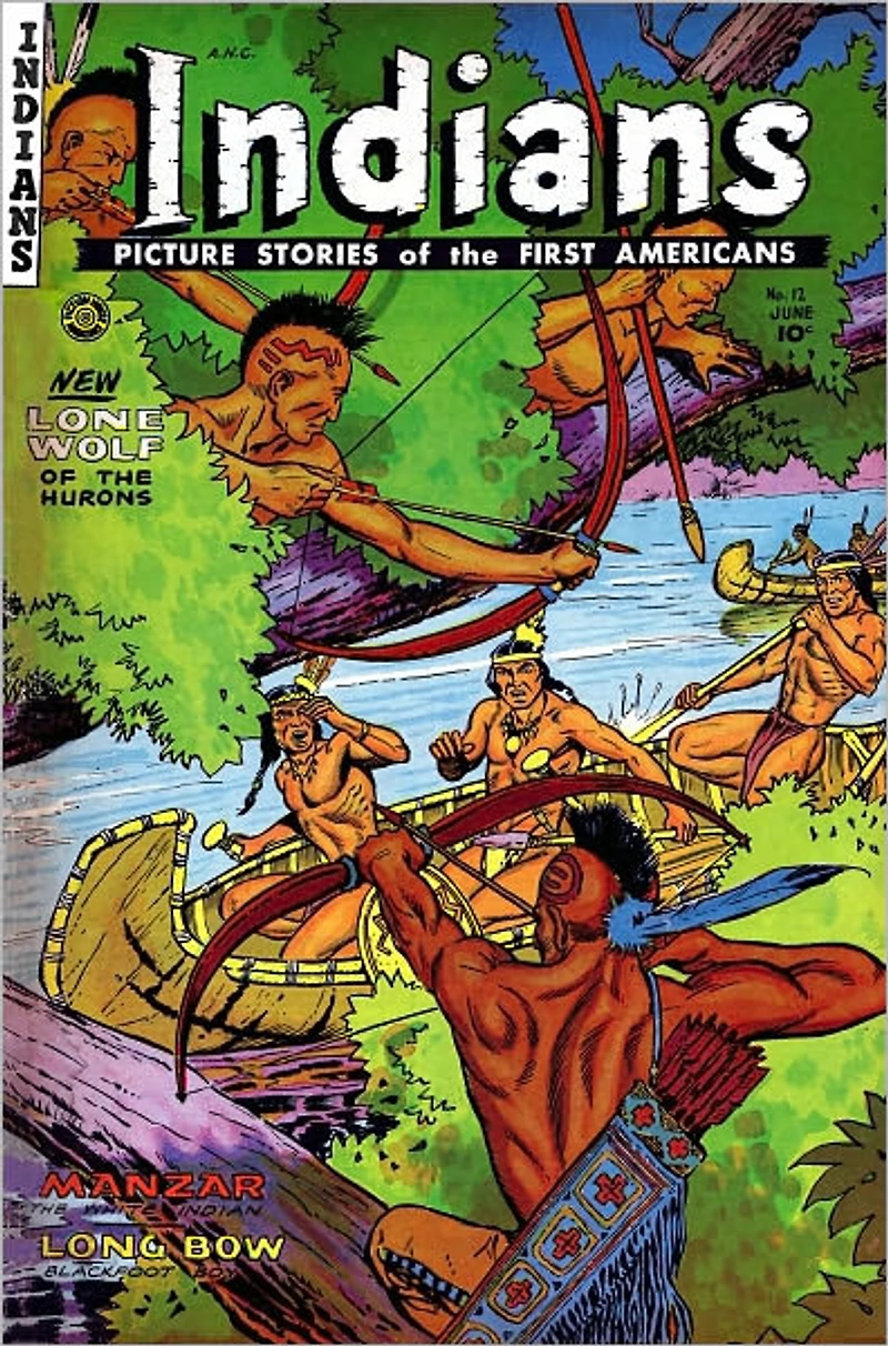 Indians Number 12 Western Comic Book