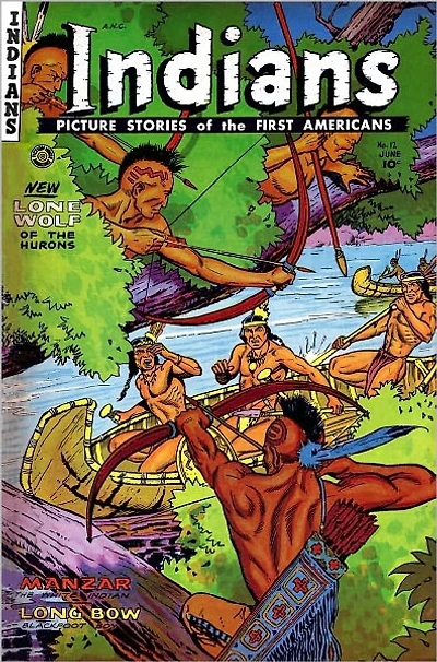 Indians Number 12 Western Comic Book