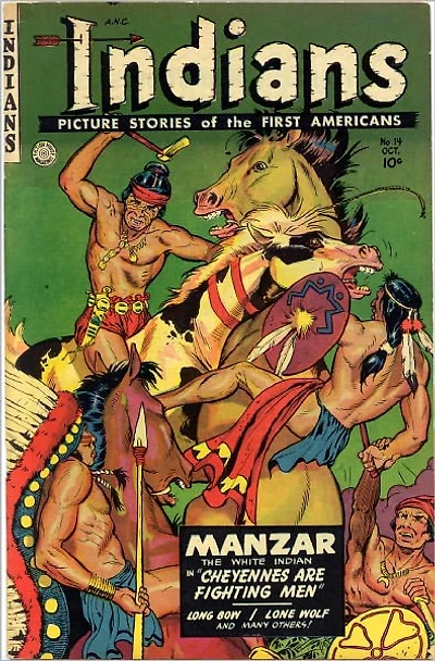 Indians Number 14 Western Comic Book
