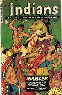 Indians Number 14 Western Comic Book