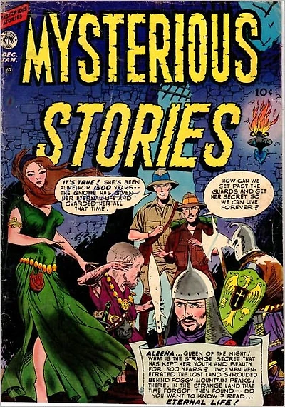 Mysterious Stories Number 2 Horror Comic Book