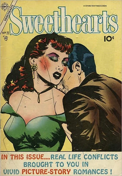 Sweethearts Number Love Comic Book