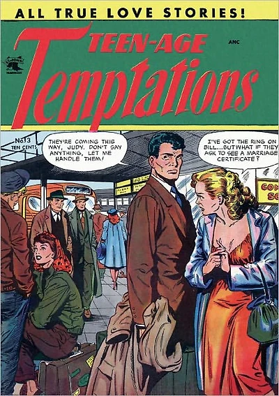 Teen Age Temptations Number 3 Love Comic Book