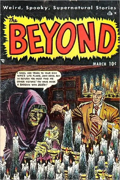 Beyond number Horror Comic Book
