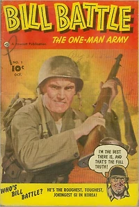 Bill Battle One Man Army Number War Comic Book