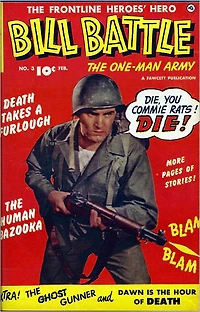 Bill Battle One Man Army Number 3 War Comic Book