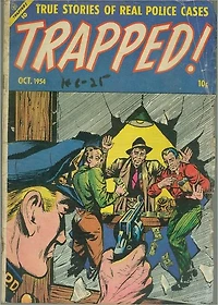 Trapped Number 1 Crime Comic Book