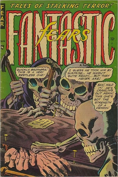 Fantastic Fears Number Horror Comic Book