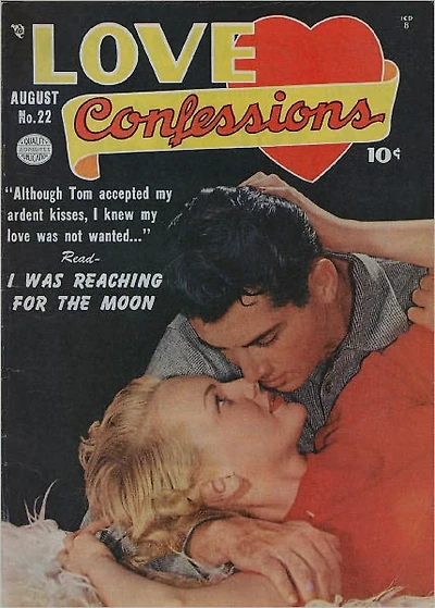 Love Confessions Number 22 Love Comic Book