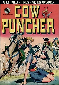 Cow Puncher Number 3 Western Comic Book