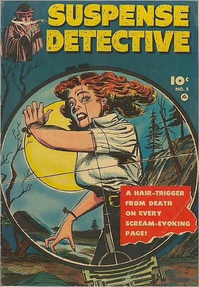 Suspense Detective Number 5 Crime Comic Book