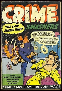 Crime Smashers Number Crime Comic Book