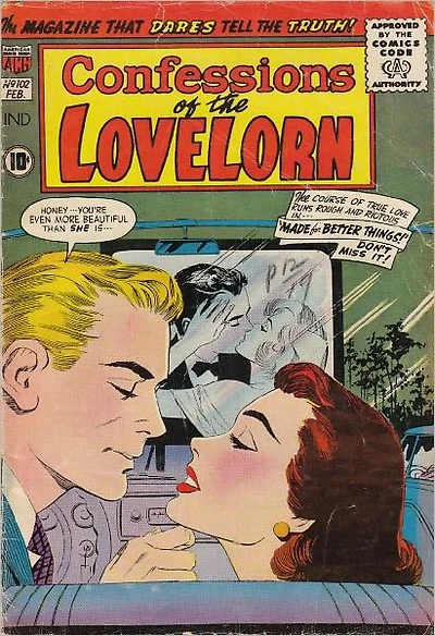 Confessions of the Lovelorn Number Love Comic Book