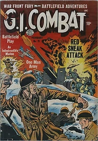 GI Combat Number War Comic Book